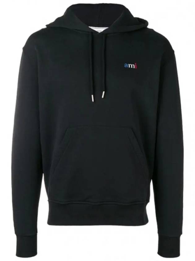 Color Logo Hoodie Black - AMI - BALAAN 3