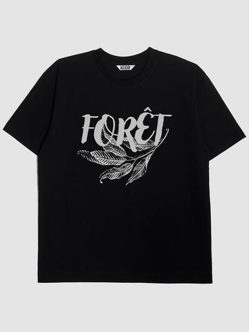 Foret Graphic Short Sleeve T-Shirt Black - KLOR - BALAAN 1