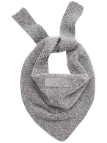 Le Shail Grosgrain Scarf 246AC6695217970 - JACQUEMUS - BALAAN 1