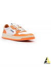 Women's Medalist Bi-Color Low-Top Sneakers Orange - AUTRY - BALAAN 2