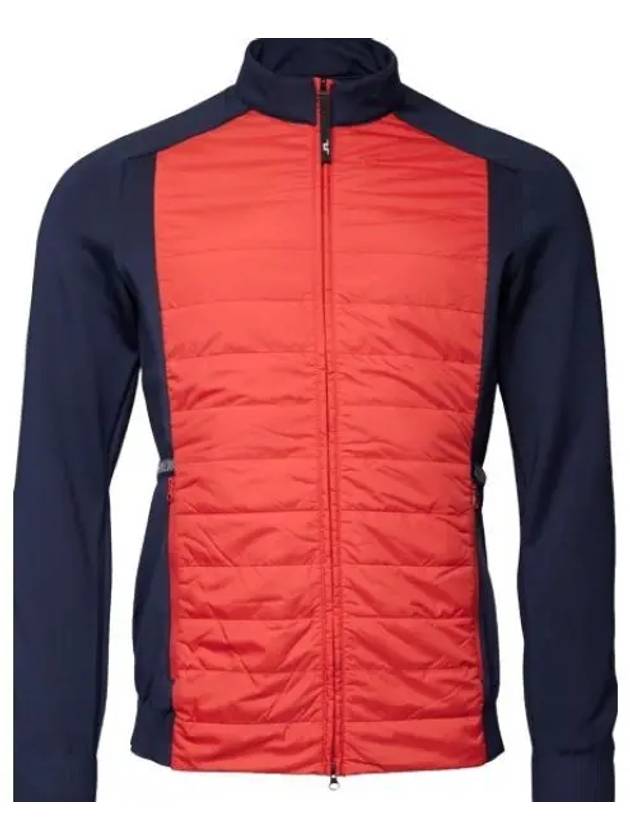 Men's Kenny Hybrid Padded Jacket Red - J.LINDEBERG - BALAAN 2