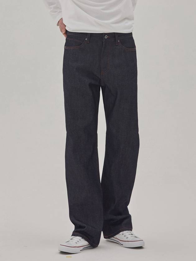 Denim Raw Red Tab Selvedge Pants Indigo - CORK - BALAAN 1