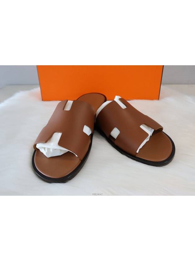 izmir slippers gold - HERMES - BALAAN 2