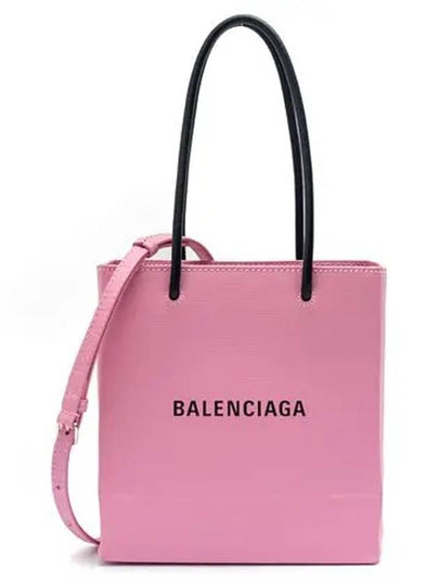 Shopping XXS North-South Tote Bag Pink - BALENCIAGA - BALAAN 2