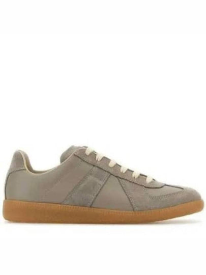 Replica Calfskin Low Top Sneakers Grey - MAISON MARGIELA - BALAAN 2