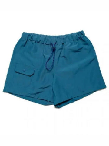 24 DOPPLER EFFECT SHORTS BLUE WATER REPELLENT NYLON - HOWLIN' - BALAAN 1