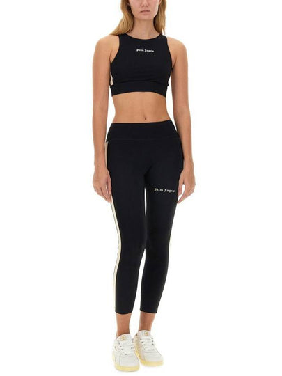 Palm Angels Leggings With Logo - PALM ANGELS - BALAAN 2