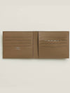 Citizen Twill Compact Card Wallet Brown - HERMES - BALAAN 3