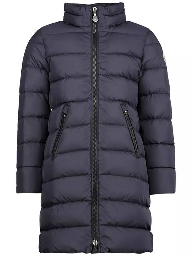 Abelle Long Down Jacket Padding Night Blue - MONCLER - BALAAN 3