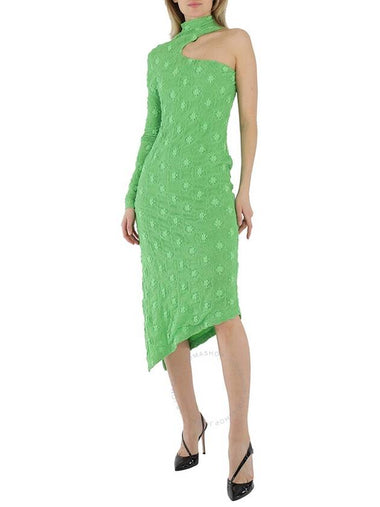 Rejina Pyo Ladies Green Kiki Lace Asymmetric Midi Dress, Brand Size 40 (US Size 6) - REJINA PYO - BALAAN 1