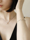 Clear Heart Chain Bracelet Silver - SOSOO - BALAAN 2