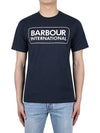 International Essential Large Logo Short Sleeve T-Shirt Navy - BARBOUR - BALAAN 2