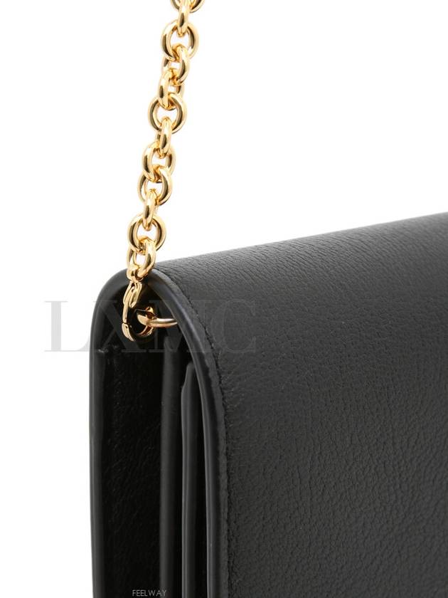 YSL Bel de Jour Chain Shoulder Cross Bag Black 559075 - SAINT LAURENT - BALAAN 7