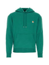 Fox Head Patch Regular Hoodie Pine Green - MAISON KITSUNE - BALAAN 3