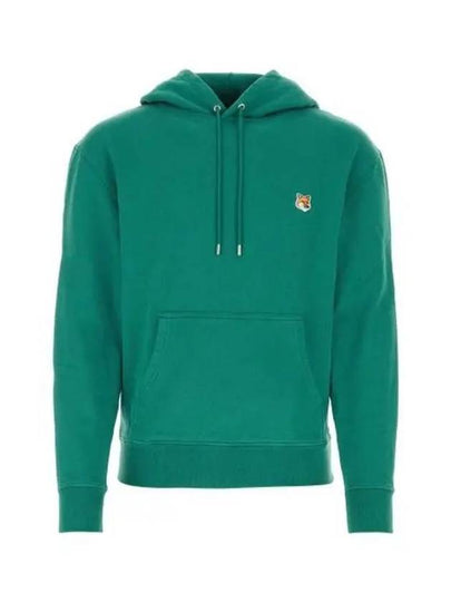 Fox Head Patch Regular Hoodie Pine Green - MAISON KITSUNE - BALAAN 2