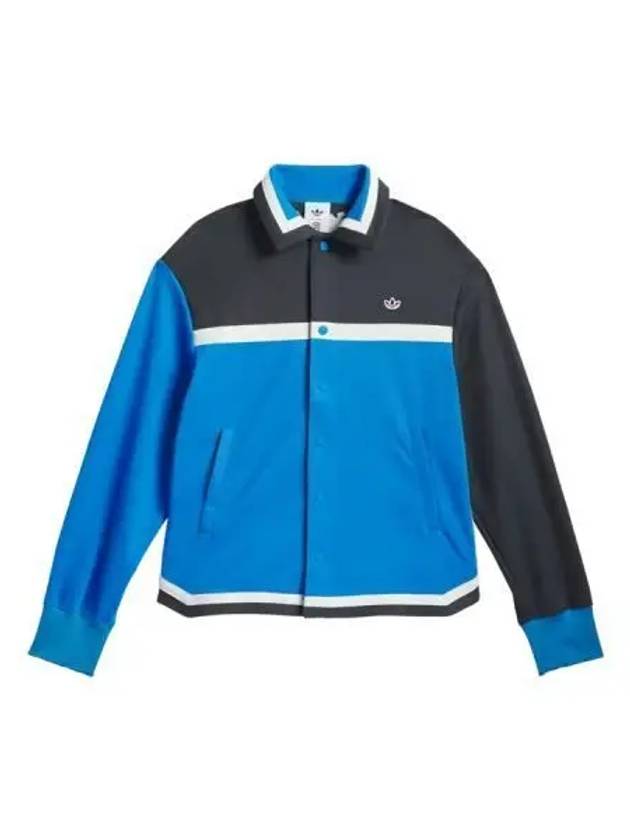 adidas clat warm up jacket bright blue - ADIDAS - BALAAN 1