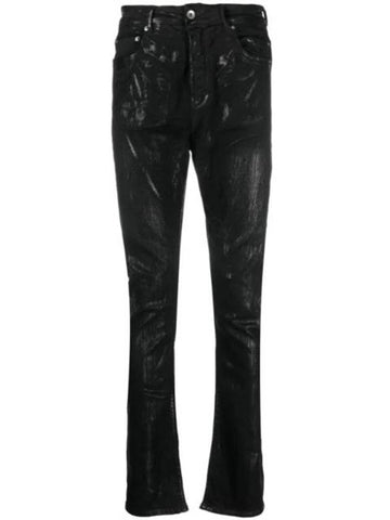 Detroit Cut Skinny Jeans Black - RICK OWENS - BALAAN 1