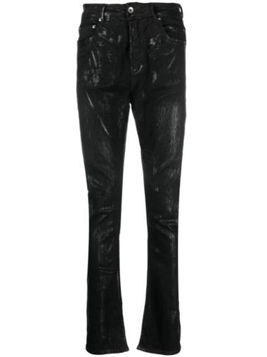 Detroit Cut Skinny Jeans Black - RICK OWENS - BALAAN 1