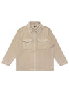 Wear Polar Police Jacket Redwood Shirt M 8288 Sand - MALBON GOLF - BALAAN 3