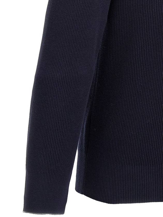 Brunello Cucinelli Ribbed Polo Shirt - BRUNELLO CUCINELLI - BALAAN 4