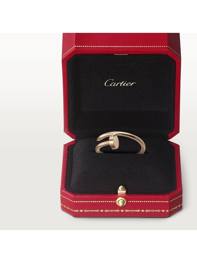 Juste Un Clou Small Ring Rose Gold CRB4225800 - CARTIER - BALAAN 10