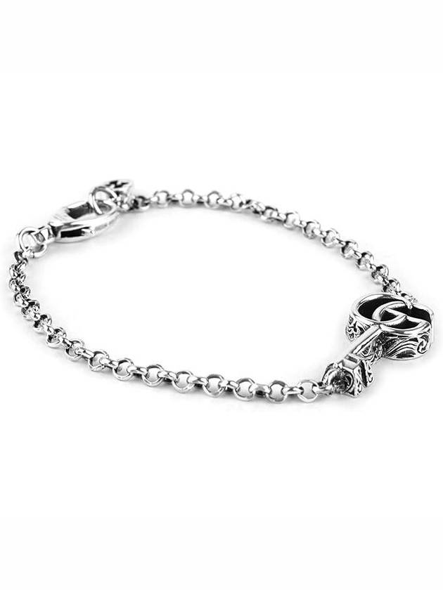 GG Mamont Key Charm Bracelet Silver YBA632207001 - GUCCI - BALAAN 4