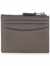 The Slim 84 Zipper Card Wallet Cement - MARC JACOBS - BALAAN.