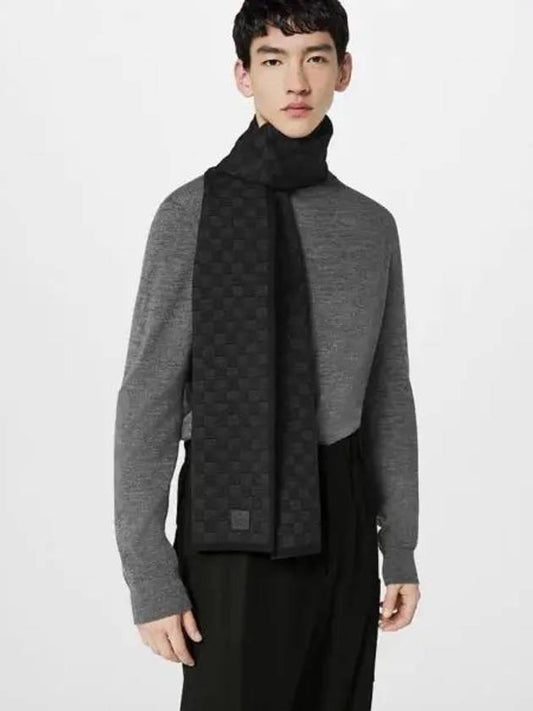 Neo Petit Damier Scarf Dark Grey - LOUIS VUITTON - BALAAN 2