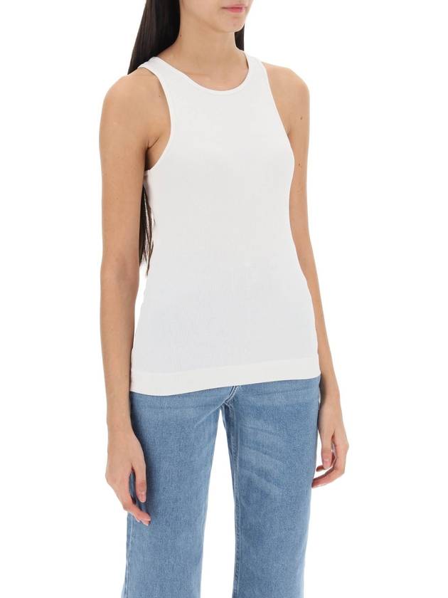 amani ribbed tank top - BY MALENE BIRGER - BALAAN 2