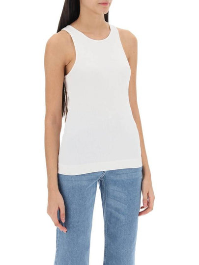 amani ribbed tank top - BY MALENE BIRGER - BALAAN 2