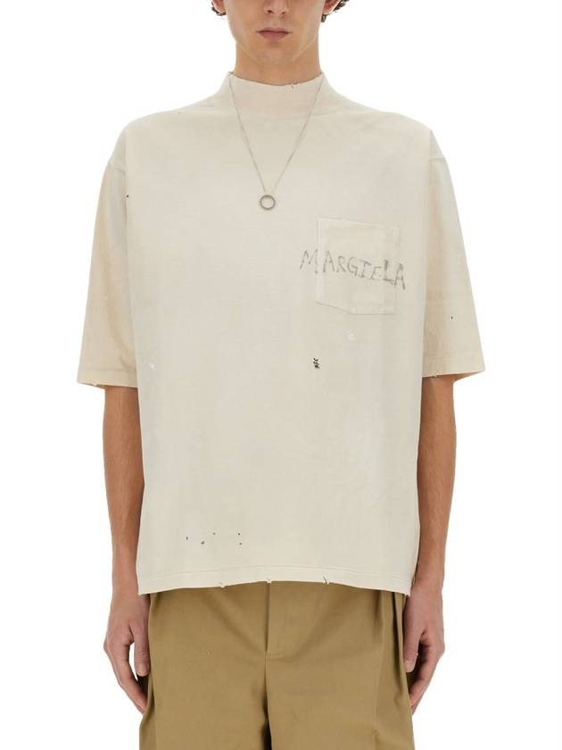 short sleeve t-shirt S50GC0695 S24567102 - MAISON MARGIELA - BALAAN 2