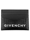 Logo 4G Card Wallet Black - GIVENCHY - BALAAN 2