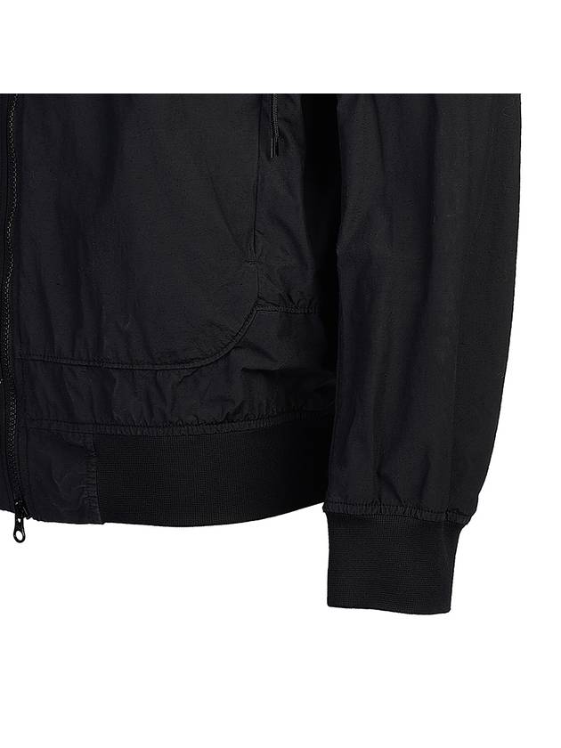 Men's Wappen Patch Naslan Watro Hooded Jacket Black - STONE ISLAND - BALAAN 7