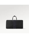 Keepall Bandoulier 50 Duffel Bag Black - LOUIS VUITTON - BALAAN 5