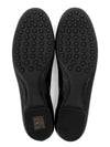 Logo Leather Ballerina Flat Black - TORY BURCH - BALAAN 9