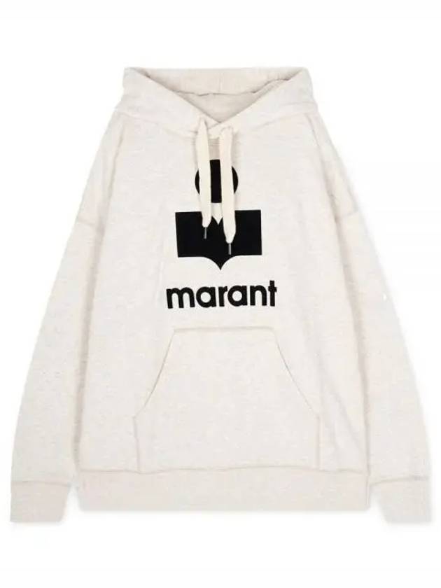 Miley Logo Hoodie Ecru - ISABEL MARANT - BALAAN 2