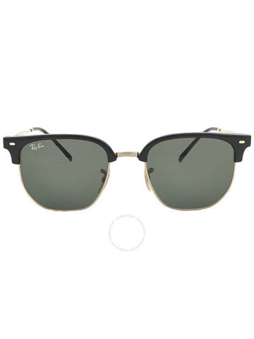 Ray Ban New Clubmaster Green Unisex Sunglasses RB4416 601/31 51 - RAY-BAN - BALAAN 1