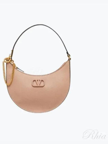 V Logo Signature Mini Women s Shoulder Bag Hobo P0W19RQR GF9 - VALENTINO - BALAAN 1