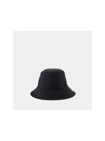 Check Nylon Blend Bucket Hat Black - BURBERRY - BALAAN 2