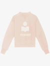 Moby Logo Sweatshirt Pearlose Ecru SW0003FA A1M07E PREU - ISABEL MARANT ETOILE - BALAAN 1