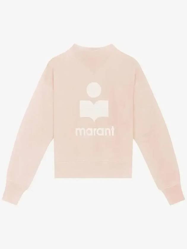 Moby Logo Print Sweatshirt Pink - ISABEL MARANT ETOILE - BALAAN 2