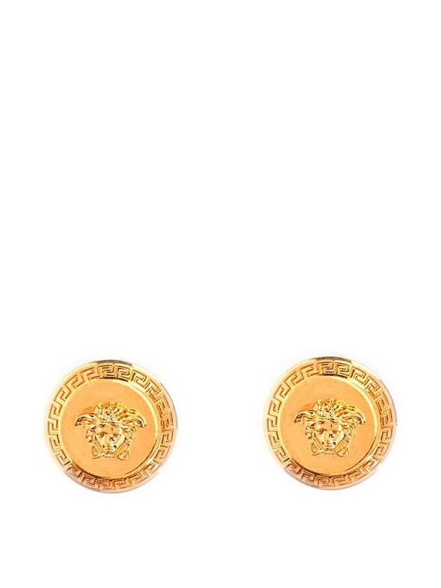 Medusa Stud Earrings Gold - VERSACE - BALAAN 2