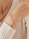 Single Cubic Point Bracelet Gold - SOSOO - BALAAN 1