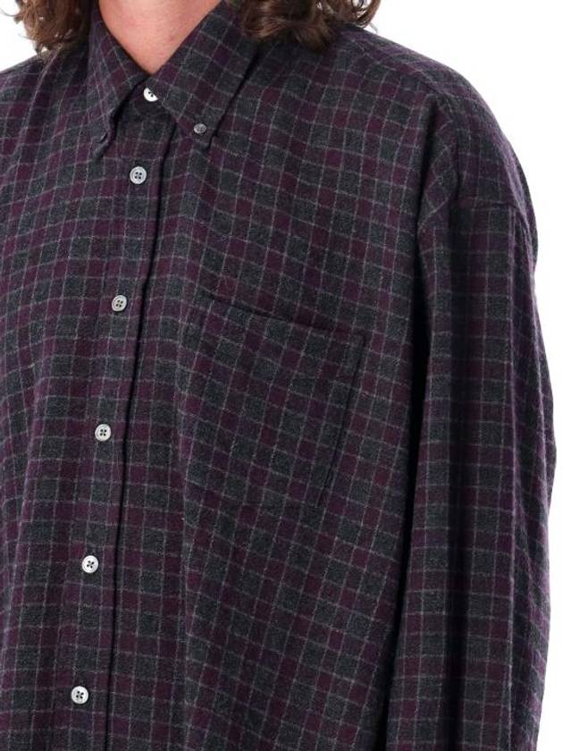 Borrowed BD Long Sleeve Shirt  Purple - OUR LEGACY - BALAAN 4