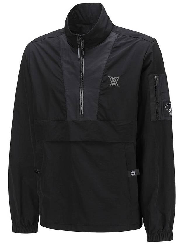 MEN RIBSTOP POINT ANORAK JACKET - ANEWGOLF - BALAAN 2