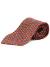 Stefanodashi 100 silk red multi pattern tie - ETC - BALAAN 2