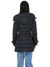 Detachable Hoodie Puffer Coat Padded Black - BURBERRY - BALAAN 7