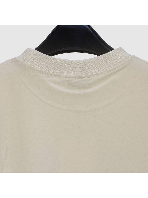 Le Logo Short Sleeve T-Shirt Light Beige - JACQUEMUS - BALAAN 6