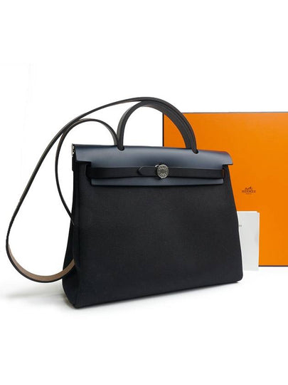 Herbag Zip 31 Tote Bag Noir - HERMES - BALAAN 2