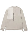 2NE Doug Woven Patch Color Scheme Sweatshirt BEGIE - 20THHOLE - BALAAN 2